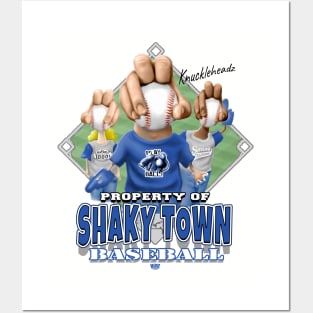 Knucklehead for Shaky Town Baseball Posters and Art